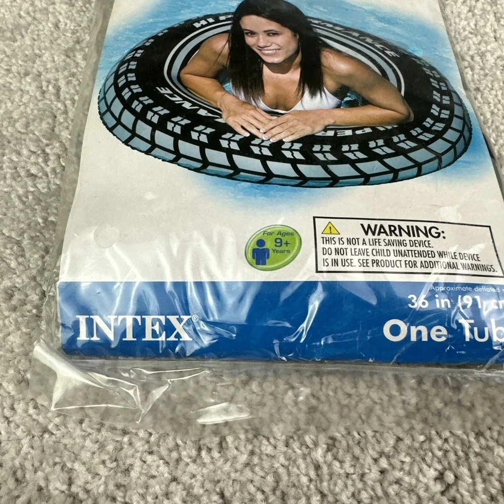 2011 Intex Giant Tire Tube Double‎ Valve Vinyl 36